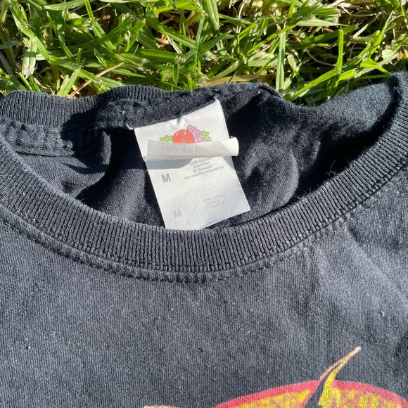 Y2k Ozzy Osbourne Tagged Faded Band Concert Black Sabbath Shirt Size Medium - Picture 3 of 5